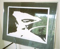 Framed graphic print - silkscreen on 300 gram paper - 50 x 70 cm. Edition: 1/30 - Signed Ture Sjolander. 2007